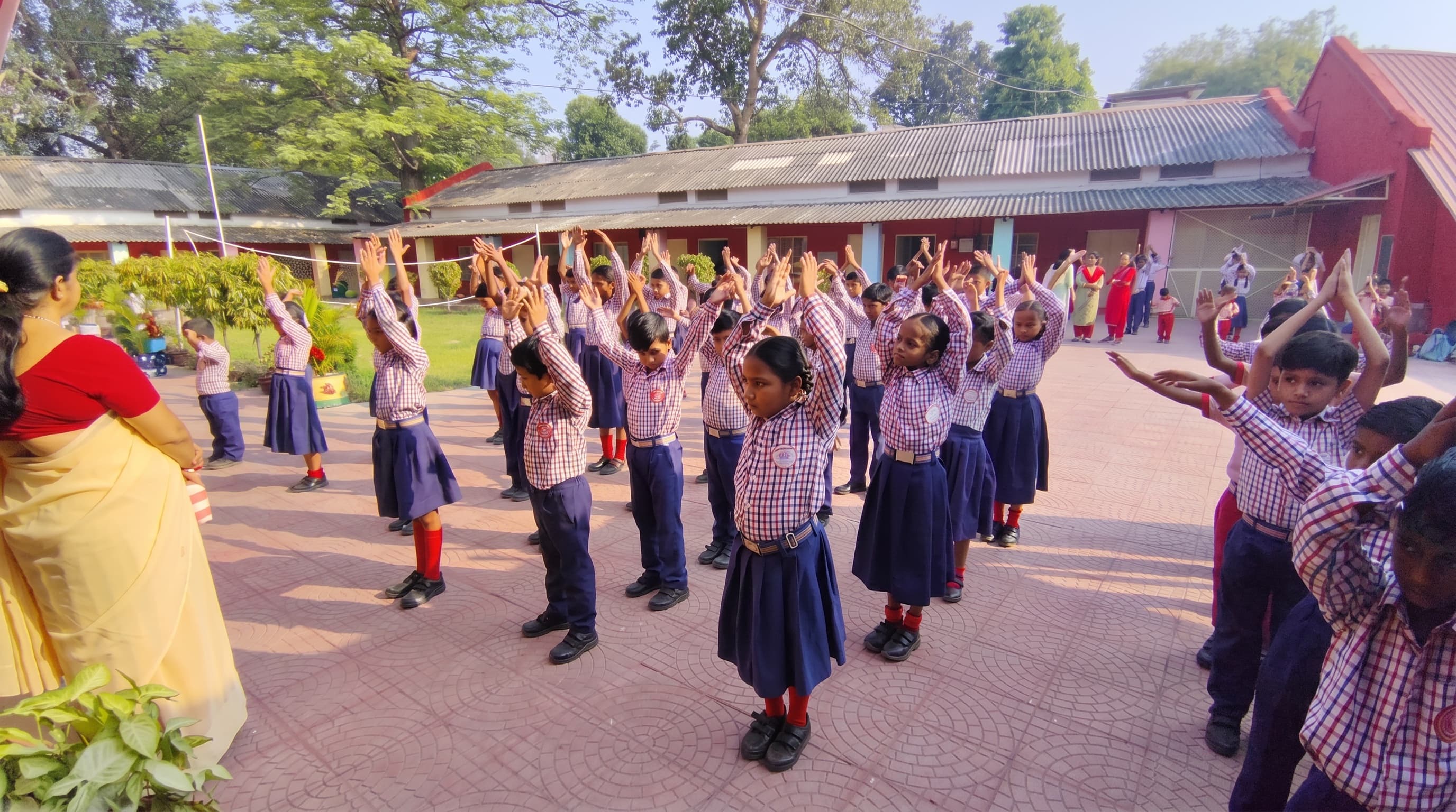 Children at Pallav Niketan & Ankur Vidya Mandir